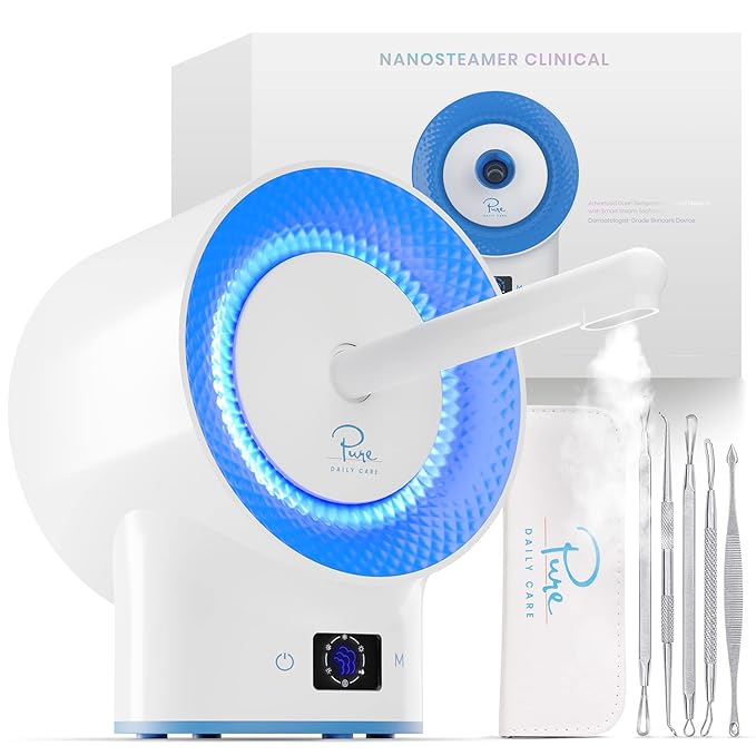 10-in-1 Smart Steam Dermatologist Grade Ionic Facial Steamer