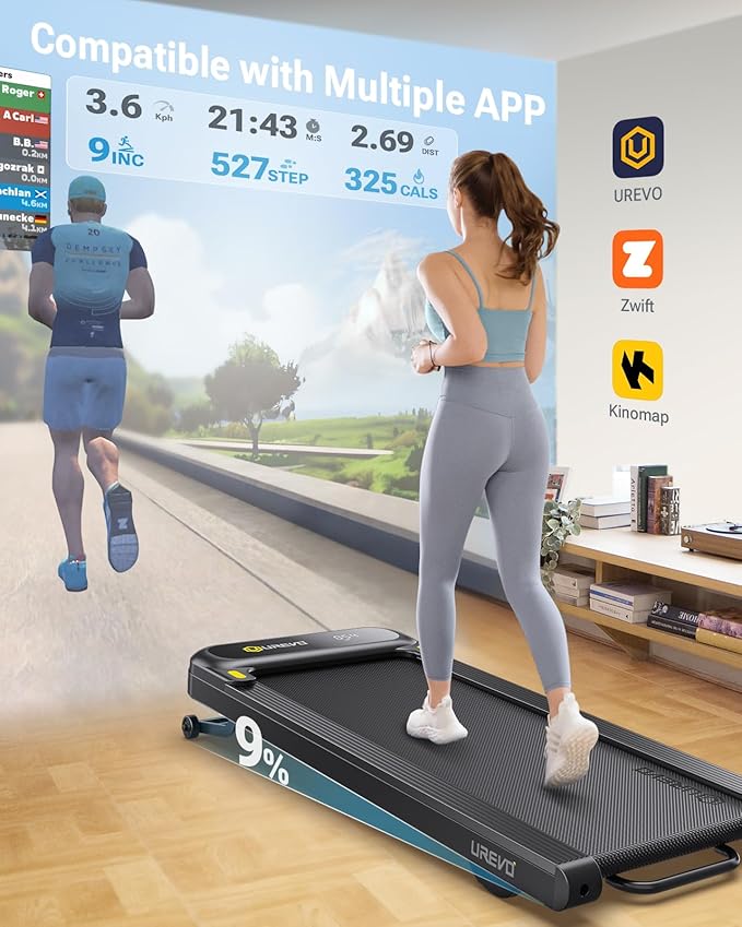 Walking Pad Treadmill with Incline