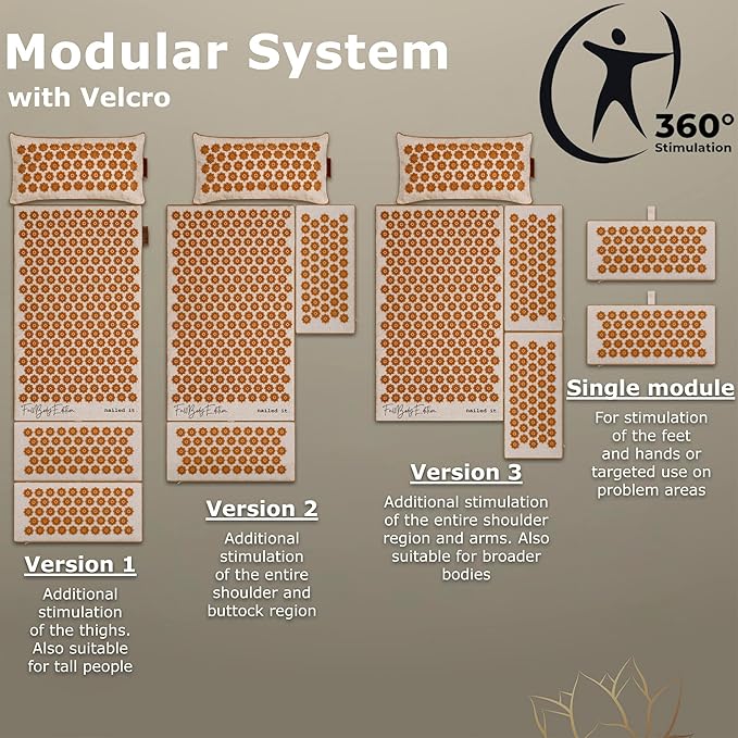 Glanzstück Berlin® XXL Acupressure Mat Set for Full Body